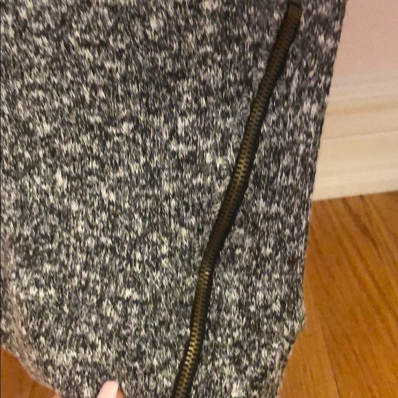 Salt and pepper high neck tunic - size M - Picture 2 of 3